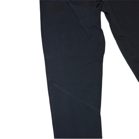 Tommy Hilfiger Sport Black Athletic Legging Size Small Logo Calf - Picture 6 of 9